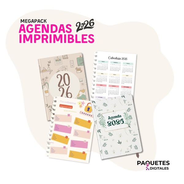 Paque de Agendas Imprimibles